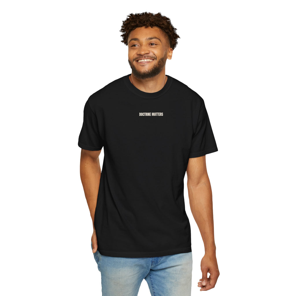 Saved Sealed Secure T-Shirt | Doctrine Matters Christian Tee